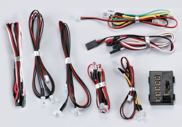 1:10 Body LED Licht Set mit 18 LED inkl Kontroller Box