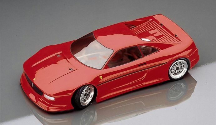 1:10 Body  Ferrari F355 ( clear) light
