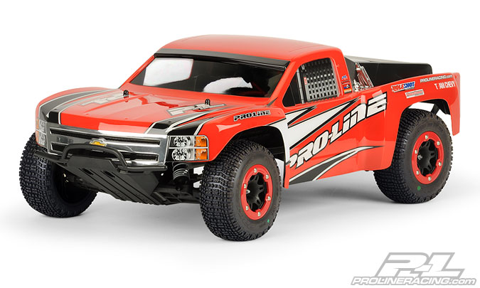 1:8 Proline Body Chevrolet Silverado 1500 (clear +decals)