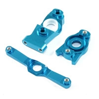 1:16  BLUE ALUM 3PC STEERING ASSMBLY for TRAXXAS MINI SLASH/MINI E-REVO