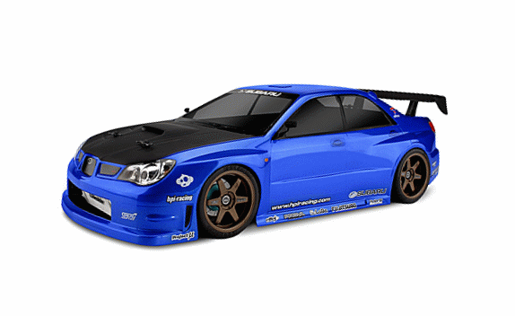 1:10 Body  Subaru Prova Impreza   200mm clear + Decals
