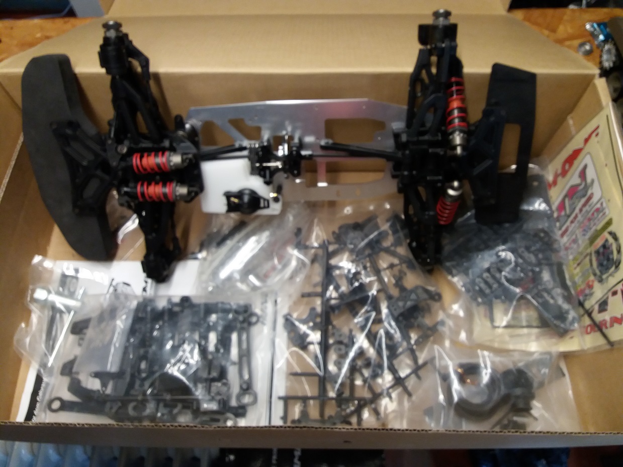 Vintage Ofna Jamin DM One 1/8 Rally Game Chassis Kit