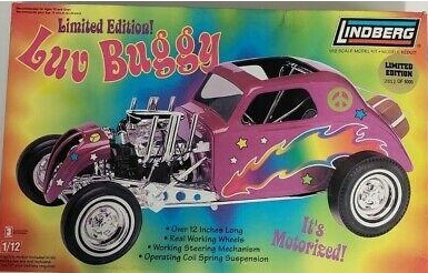 Lindberg 73046  Limited Edition Luv Buggy 1/12 Scale Model Kit Fiat 500 Topolino