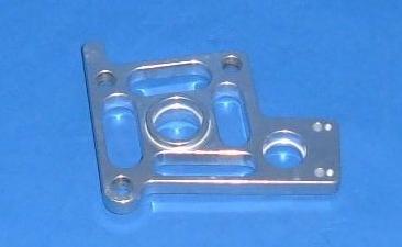 Alu-Getriebeplatte für FG Marder / Beetle / Baja
